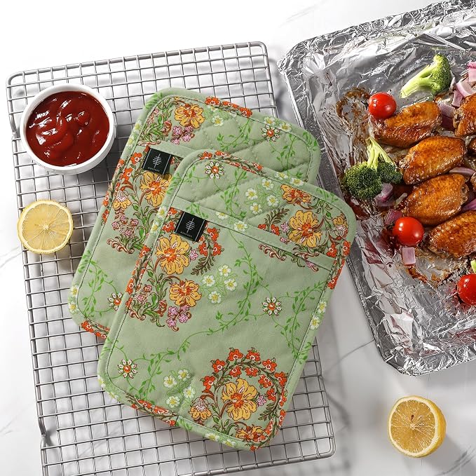 Pot Holders for Kitchen Heat Resistant Hot Pads for Countertops Oven Pot - Image 4