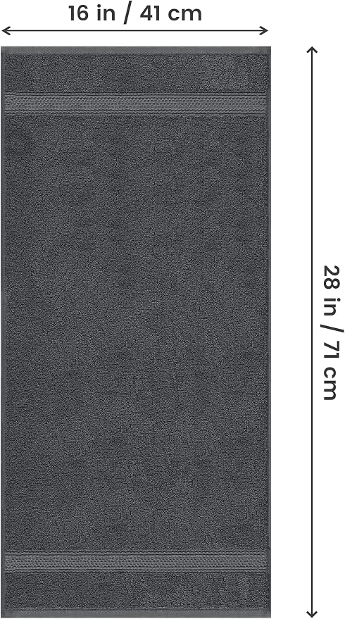 Utopia Towels 6 Pack Premium Hand Towels Set, 16 by 28 inches, 100% Ring Spun - Image 2