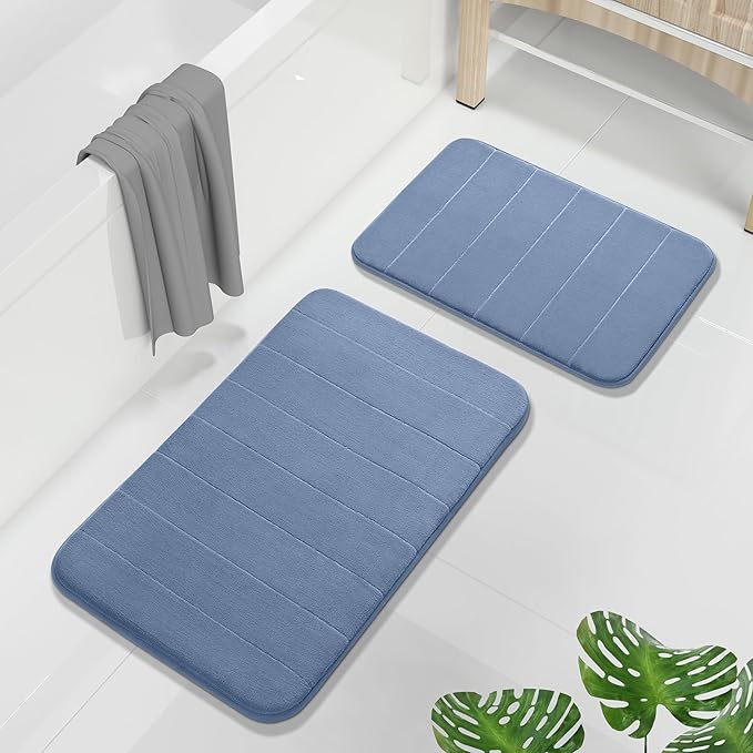Yimobra Memory Foam Bathroom Rugs Sets 2 Piece by Yimobra