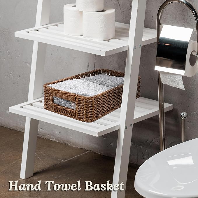 Baskets for Organizing, Small Wicker, Storage Bins for Bathroom and Toilet - Image 5