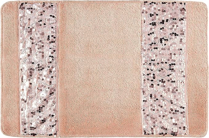 Zahari Home Sinatra Modern Bathroom Rug Classic Luxury Bath Rug Contemporary by ZahariHome