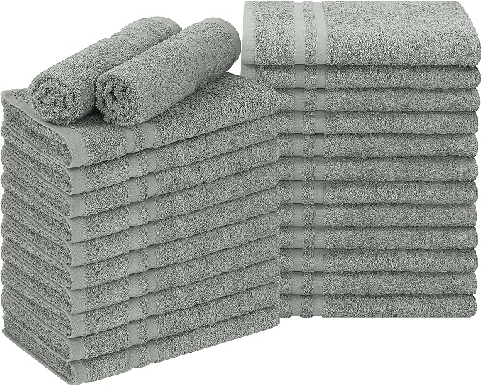 Utopia Towels Cotton Bleach Proof Salon Towel 16 by 27 inches, Bleach Safe Gym by UTOPIATOWELS